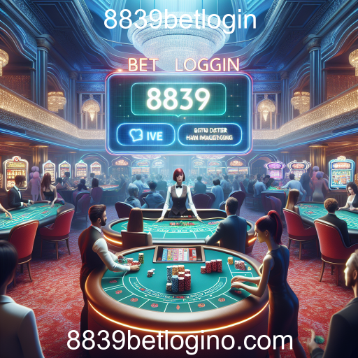 A Emoção do Cassino Ao Vivo na 8839betlogin